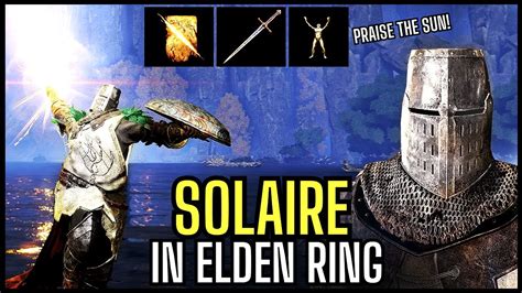 elden ring solaire build|Praise the Sun Solaire Build .